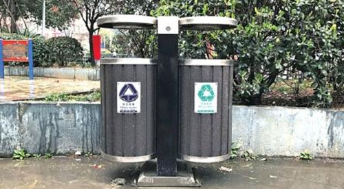 垃圾桶竟然還可以用牛奶盒制作？