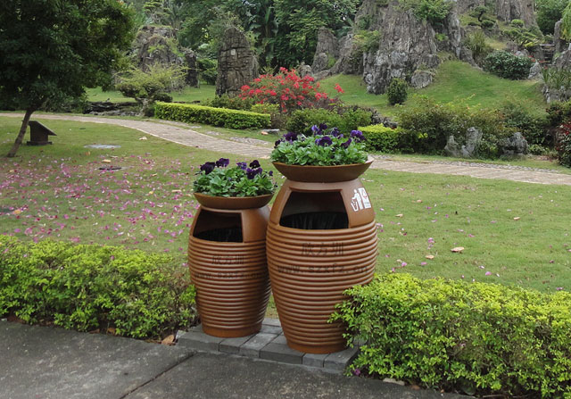 景區垃圾桶產品設計、生產制作的要點